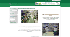 Desktop Screenshot of espaceinventoristes.com